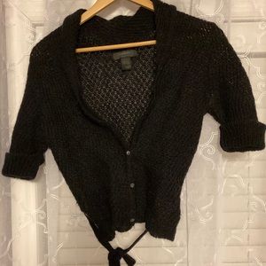 Express crop sweater